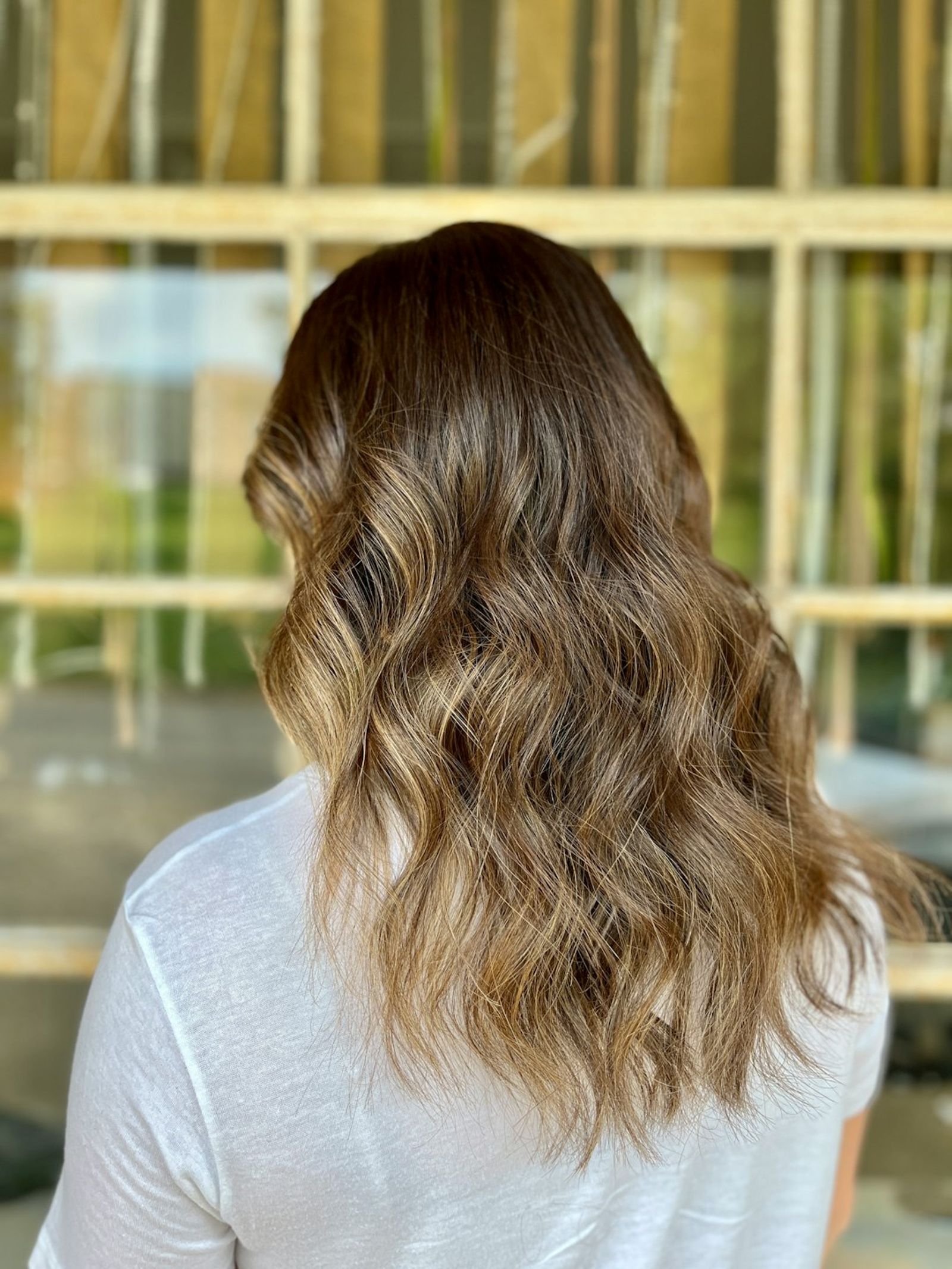 Hand-painted balayage by Allure Designs in Libertyville