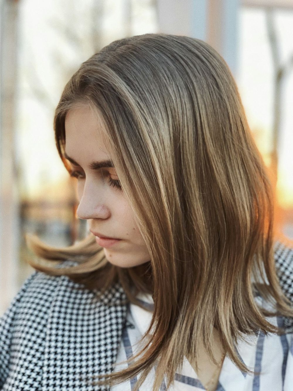 Lived-in balayage grown out soft